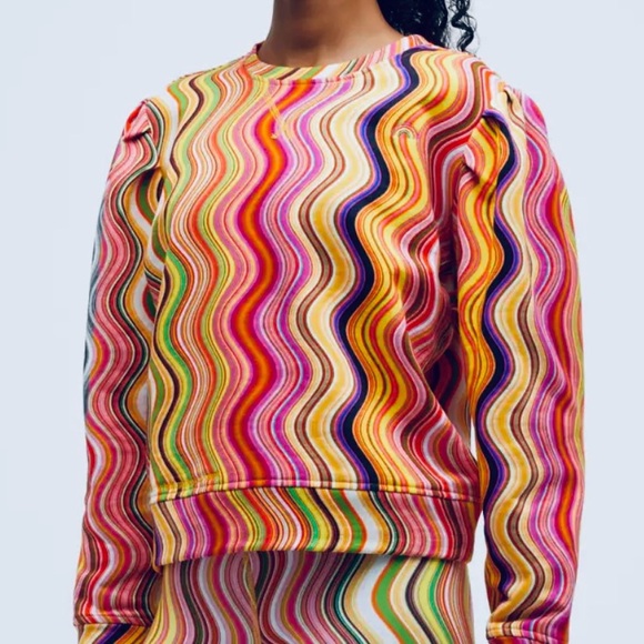 Terez Tops - TEREZ Crop Sweatshirt